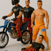 Set Figurine Actiune Hasbro – Motociclist & Luptatori – Colectie Rara!